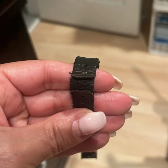 Gucci Watch Vintage Gucci Black leather Watch main image 9
